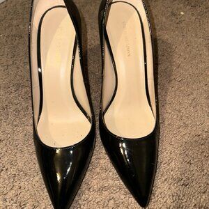 Stuart Weitzman Black Sexy Paten Leather Black Heels- SOOO Sexy